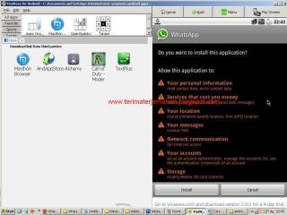 Cara Memasang Whatsapp Di Komputer Win XP 12