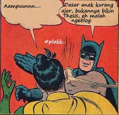 Meme Batman menampar Robin