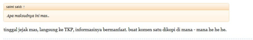 Tingalin jejak bersosial