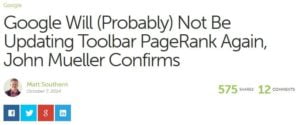 Cara menambah page rank di blog searchenginejournal