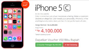Apple iPhone 5C 8GB
