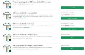 Harga Cat Tools SDL Freelance Studio Plus 2015