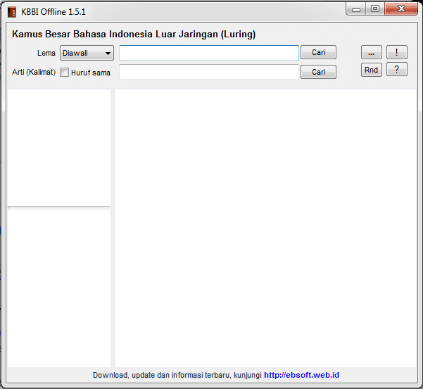 KBBI Offline 1.5.1 ebsoft.web.id