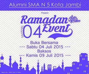 Undangan Buka Bersama 2015 Alumni SMAN 5 Jambi