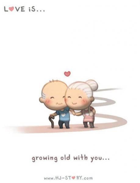 Komik Cinta itu adalah hingga tua-komik cinta bagus