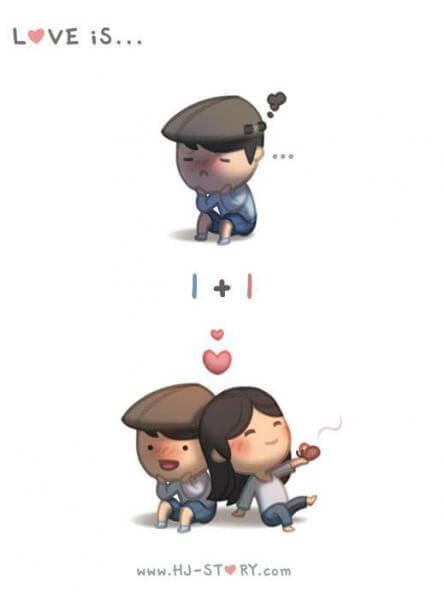 Komik Cinta itu adalah kamu-komik cinta bergambar