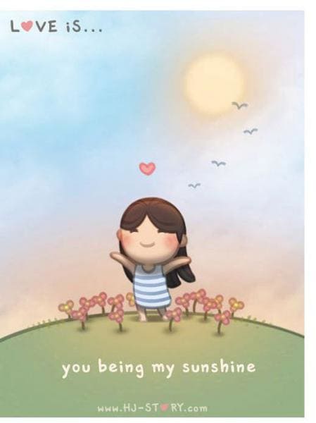 Komik Cinta itu adalah penerang