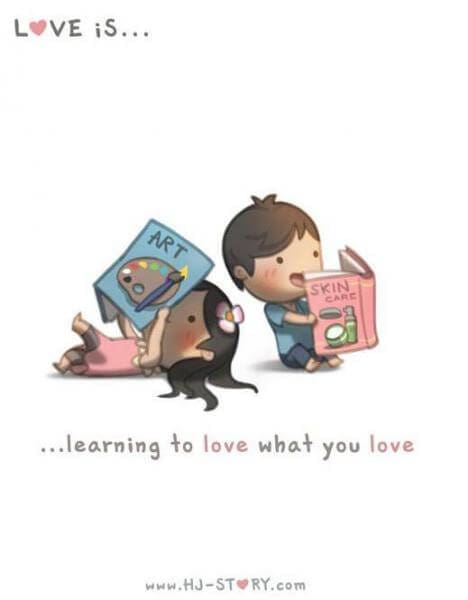 Komik Cinta itu adalah saling pengertian-komik cinta jepang