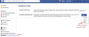 Cara Mematikan Autoplay Facebook Video