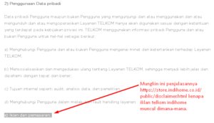 Penjelasan Pasang Iklan Indihome Telkom Fiber