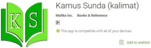 Kamus Sunda (Kalimat) Aplikasi Android Translate Bahasa Sunda