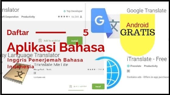 Aplikasi Bahasa Inggris Penerjemah Bahasa Indonesia Gratis - tarjiem.com
