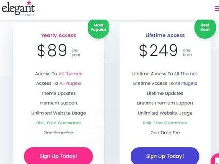 Harga Tema WordPress Elegant Themes Divi/Extra (elegantthemes.com)