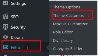 Cara Mengubah Tulisan Paling Bawah Extra Elegantthemes com atay Divi Tema WordPress