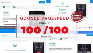Google PageSpeed Insights 100/100 WordPress 5 Ribu Kata