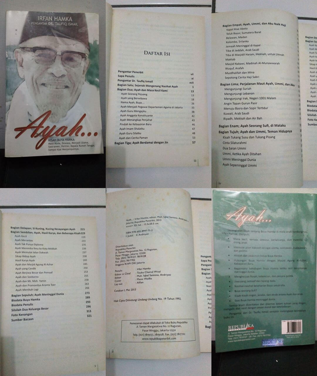 Hamka Haji Abdul Malik Karim Amrullah Ulasan Buku Ayah