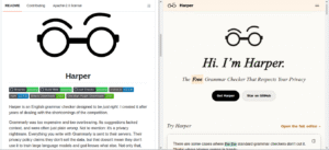 Harper, alternatif Grammarly yang Gratis